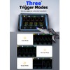 【FNRSI 2C53P Plus Upgraded with Carrying CASE】 3in1 Oscilloscope/Multimeter/DDS Signal