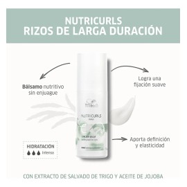 Crema Para Peinar Rizos Wella Nutricurls Curlixir 150 Ml