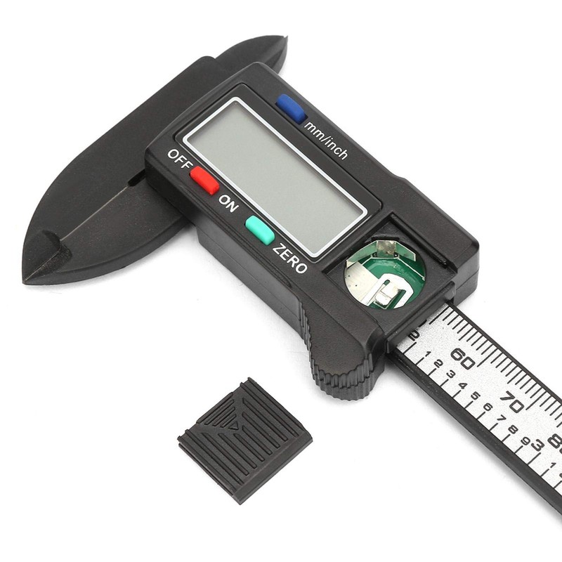 Electronic Digital Caliper, Carbon Fiber Digital Caliper Measuring Tool Micrometer