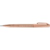 Pentel Brush Sign Pen SES15C-12, Fibre-Tip Pen, Brush-Like Tip, pastel