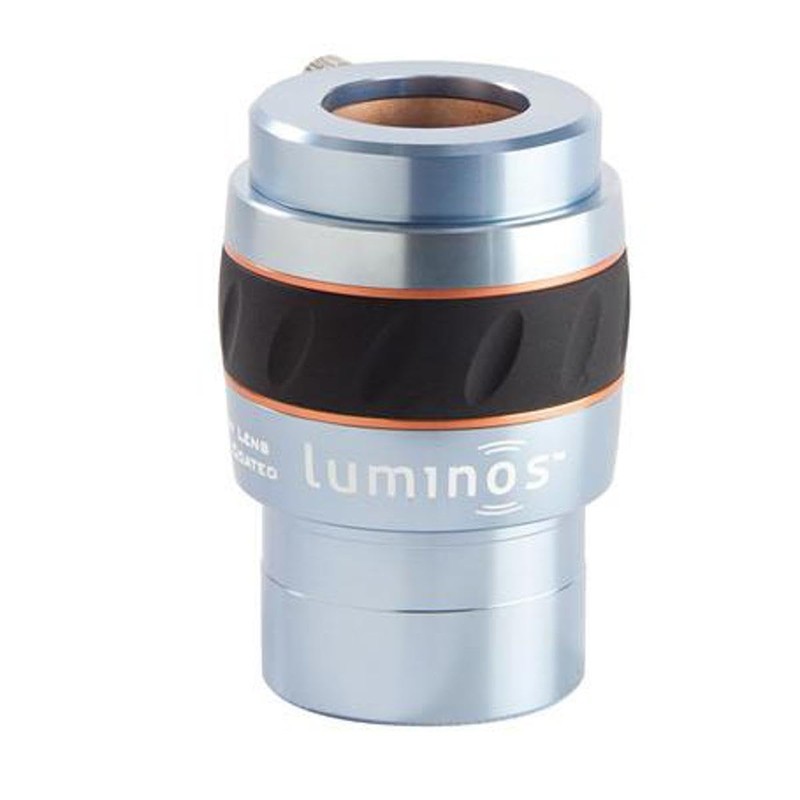 Celestron 93436 2 Inch Luminous 2.5X Barlow Lens, Silver