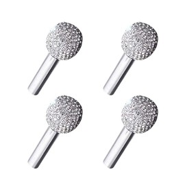 MACHSWON 4 PCS Car Door Lock Knobs Car Door Lock Pull Rod Bolt Cover Universal for Vehicle SUV RV