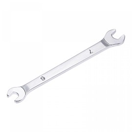 uxcell Thin Open End Wrench, 6mm x 7mm Metric Mirror-Chrome Plated High Carbon Steel, for Household Maintenance and General Repairs