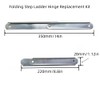 2pcs Folding Step Ladder Hinge Replacement Kit,Herringbone Ladder Tie Rod