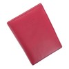 VISCONTI Polo Collection Leather Passport Holder RFID Blocking 2201 Fuchsia