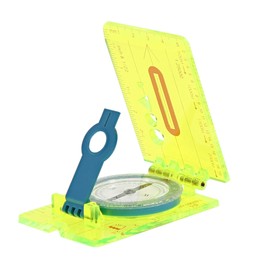 UST Hi Vis Lensatic Map Compass