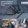 Kozelo 200pcs M4 Socket Head Cap Screws Bolts Nuts Assortment