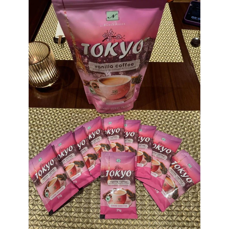 Namiroseus TOKYO Vanilla Coffee 21g x 10 Sachets