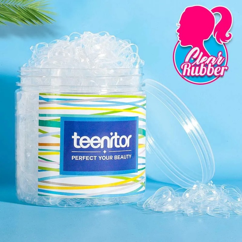Bandas Clara Elásticos Del Pelo, Vendas De Goma De Pelo