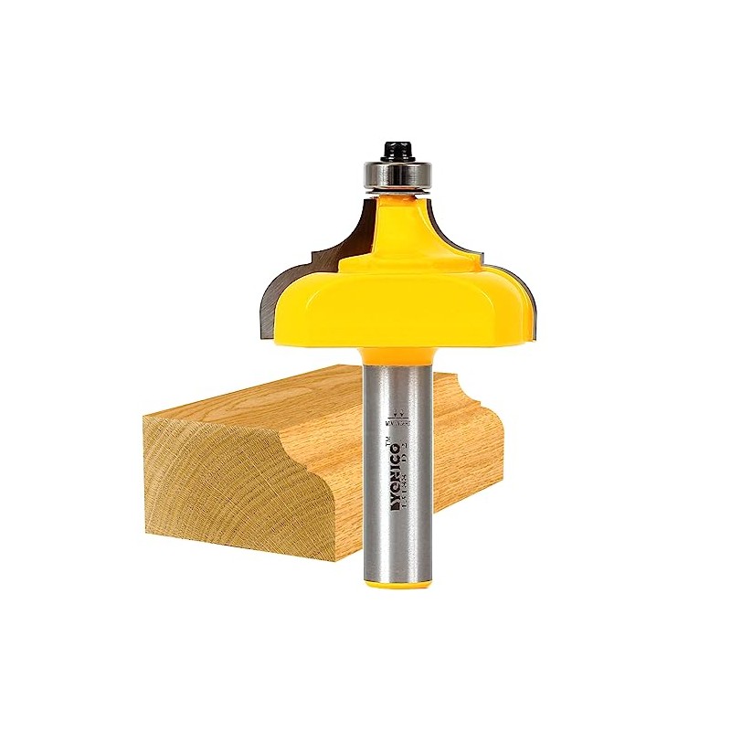 YONICO Classical Ogee Router Bits Edge Forming 3/4-Inch 1/2-Inch Shank