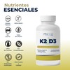 NAIMA K2 D3, 360 Cápsulas | Suplemento Alimenticio 100% Puro