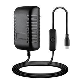 PGENDAR USB-C AC Adapter for MeLE PCG02 4K Fanless Mini PC Stick Windows 11 Pro Power Supply Cord Mains PSU