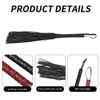 UOPJDD 2 Pieces Pu Er Horse Whip, Rider Training Props,