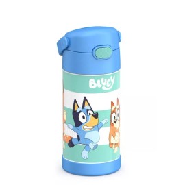 Thermos 12 oz. BLUEY  & BINGO Kid's Funtainer Insulated Stainless Steel Bottle