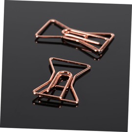 Operitacx 8st Büro Süßes Stationäres Fotoclip Mini-bindeklammern Dokumentenklammer Lesezeichen Mini-ordner Papier Buchetiketten Lippenstiftstifte Mode Partybedarf