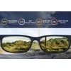 IKON LENSES Replacement Lenses For Costa Del Mar Zane Sunglasses