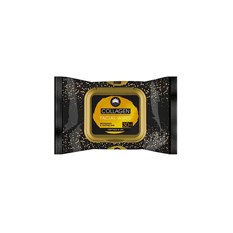 Elysium Spa Collagen Daily Wipes, 30 Pack