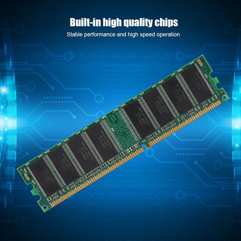 1G DDR 400MHz PC3200 184Pin Desktop Computer Memory RAM Special