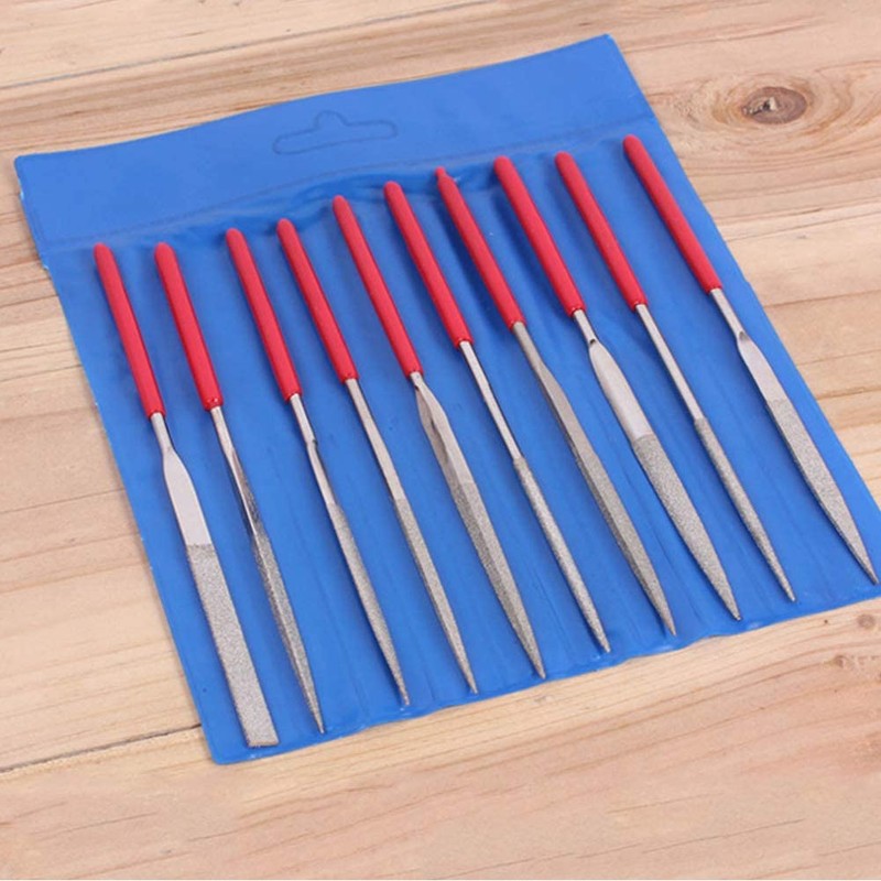 Bestgle Diamond File Set of 10 Files, Sharpener, Sharpener, Sanding,