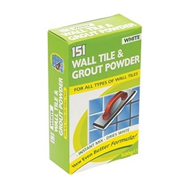Wall Tile & Grout Powder - White 500g