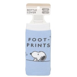 Snoopy [PET Bottle Holder] Bottle Cover / Who's Footprints BL Peanuts