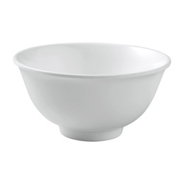 Fukui Craft Melamine 51025590 Diameter 4.3 inches (11.0 mm) Elegant Soup Bowl, White Gloss