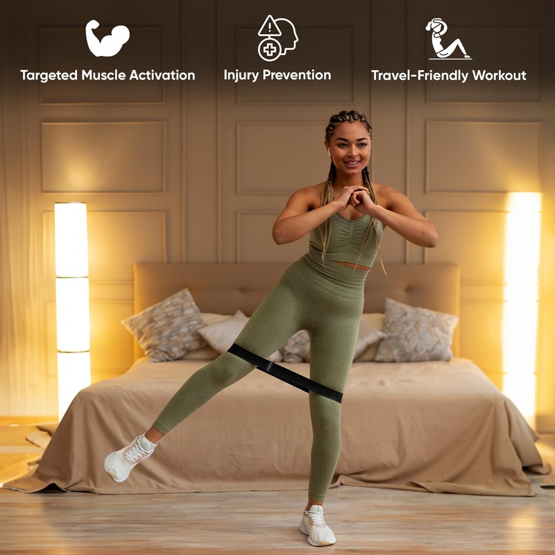 JAYEFO RESISTANCE BANDS - SET of 3 Exercise Bands for