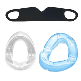 XdealCozyxc 2 Pcs Anti Snore Mouth Guard, Oral Anti Snoring Mouthpiece UK for Sleep Apnea