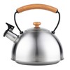 Florina Induction Kettle, Whistling Kettle, Stainless Steel, Silver, 2.3 L,