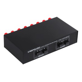 Speaker Selector 2 Input 2 Output Speaker Selector Switch Audio Signal Switcher Power Amplifier Audio Receiver Splitter Box