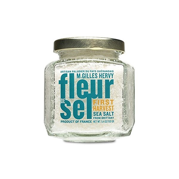 Fleur De Sel From Brittany, 5.4oz -6 Pack