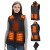 Flyhare Women's Heated Vest with 14400 mAh Battery Pack Included,