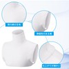 Doyeemei Collar Turtleneck Neck Warmer Women's High Neck Top Wear