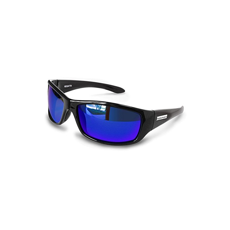 Newport Polarized Regatta +1.50 Bifocal Sunglasses Black Frame with Blue
