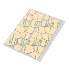 Starke Haftung Doppelseitige Nagelklebelaschen 50 Blatt Wasserabweisender Harz-Nagelkleberaufkleber für Nail Art Ideal für Täglichen Gebrauch Leicht Anwendbar