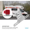 Trailer License Plate Holder Aluminum Heavy-Duty Bracket Holder Trailer License