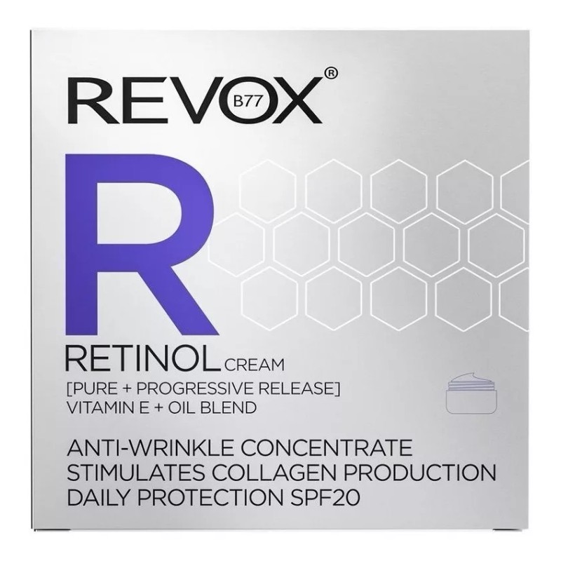 Revox B77 Crema Facial · Retinol Anti-arrugas Vit E Y