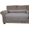 Furhaven Pet Furniture Cover - Sofa Buddy Two-Tone Reversible Water-Resistant