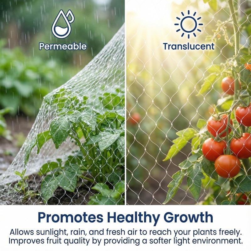 GWHOLE 33 x13 Ft Garden Netting for Tree and Plant