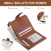 yiijay Small Wallet for Women RFID Blocking Tassle Bifold Slim