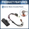 INFINAUTO Tailgate Trunk Release Switch Rear Trunk Lid Lock Boot