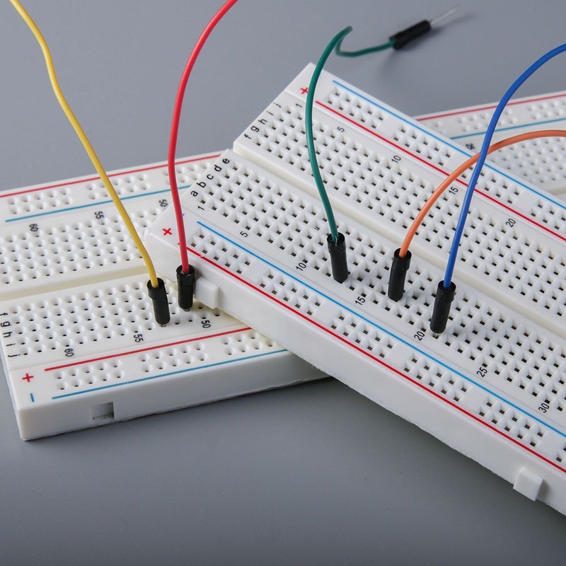 ELEGOO 3pcs MB-102 Breadboard 830 Point Solderless Prototype PCB Board