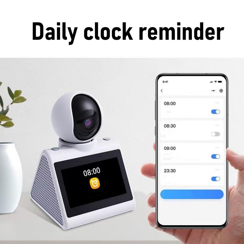 2K Security Camera Indoor, Two Way Video Calling Cam with