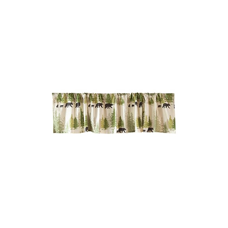 Carstens, Inc. Pine Wilderness Rustic Window Valance 18" x 84"