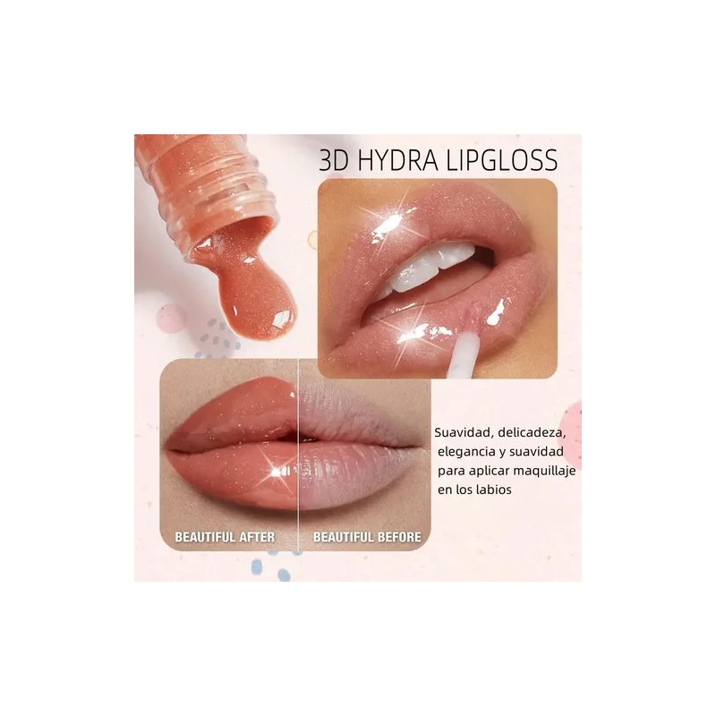 Mirsist Sexy Plump Lip Glow Oil Crystal Jelly-6pcs