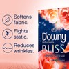Downy Infusions Mega Dryer Sheets, Laundry Fabric Softener, BLISS, Amber