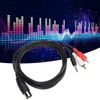 DIN 8 Pin to 3.5mm 2 RCA Cable Male to