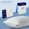 COOL GEL Reversible Shredded Memory Foam Pillow, Supportive and Comfortable,