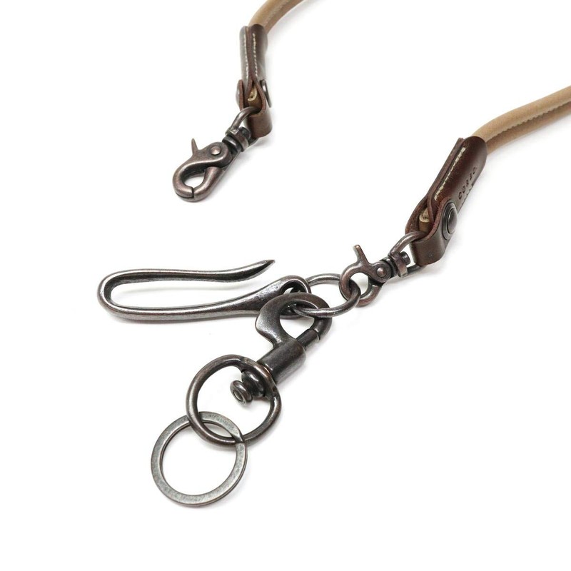 Corvo CO-8LO-9938 Men's Wallet Chain, Genuine Leather, dark brown (93)