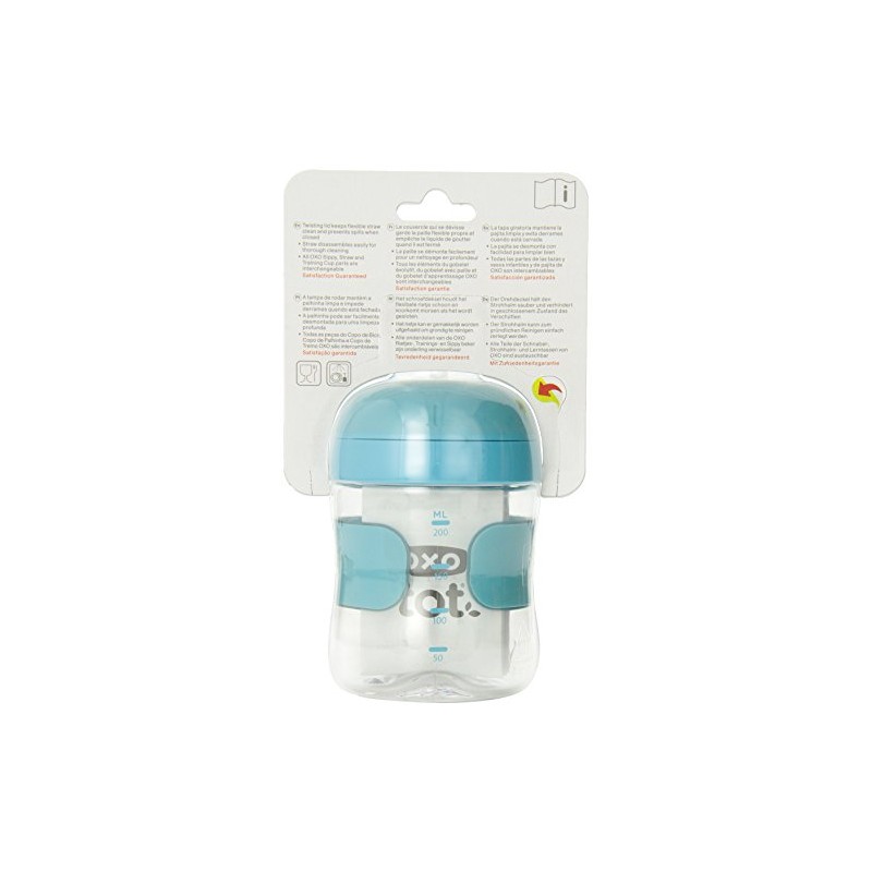 OXO Tot 325 ml Straw Cup (Aqua)